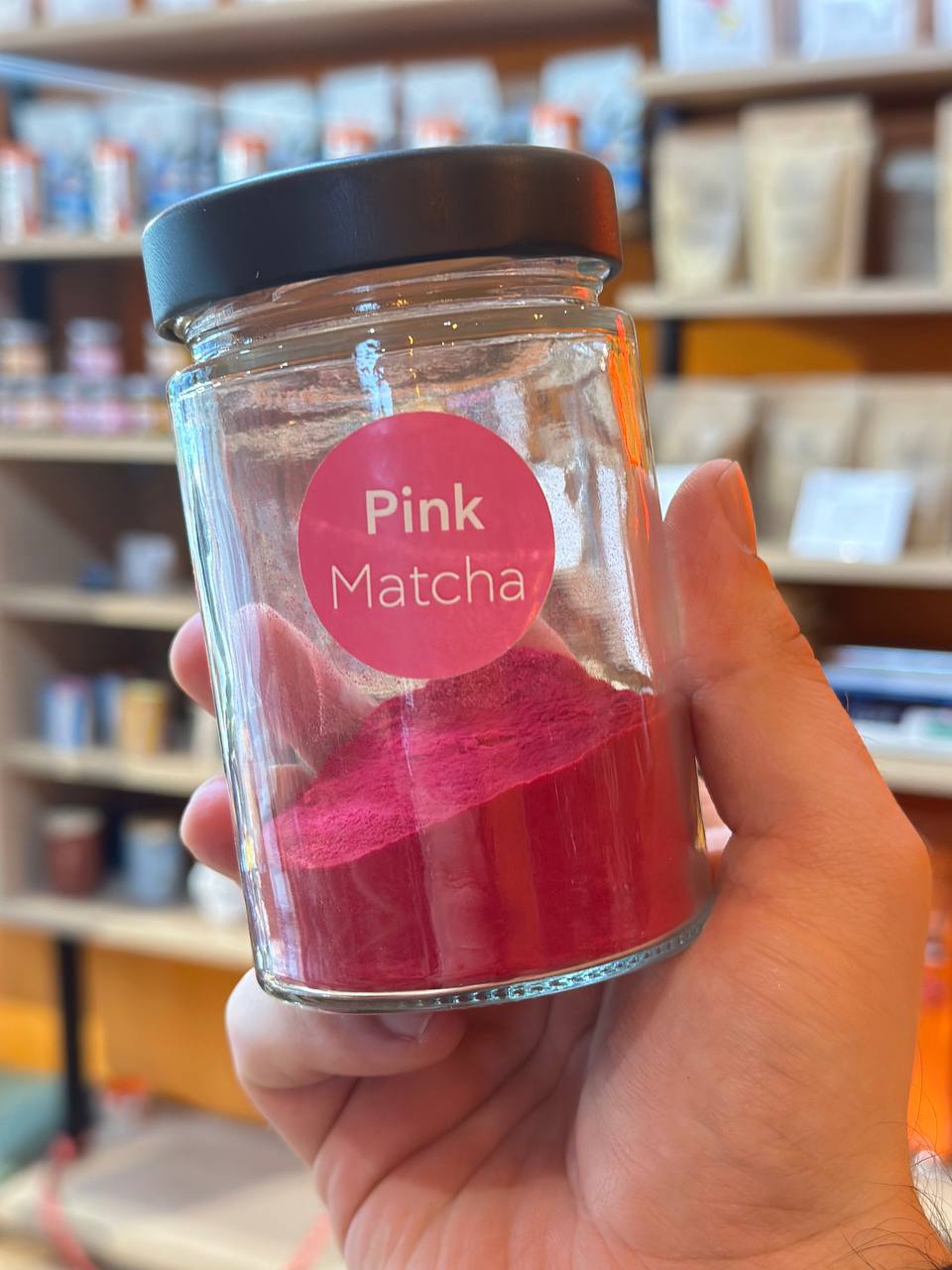 Pink Matcha Dragon Fruit Powder