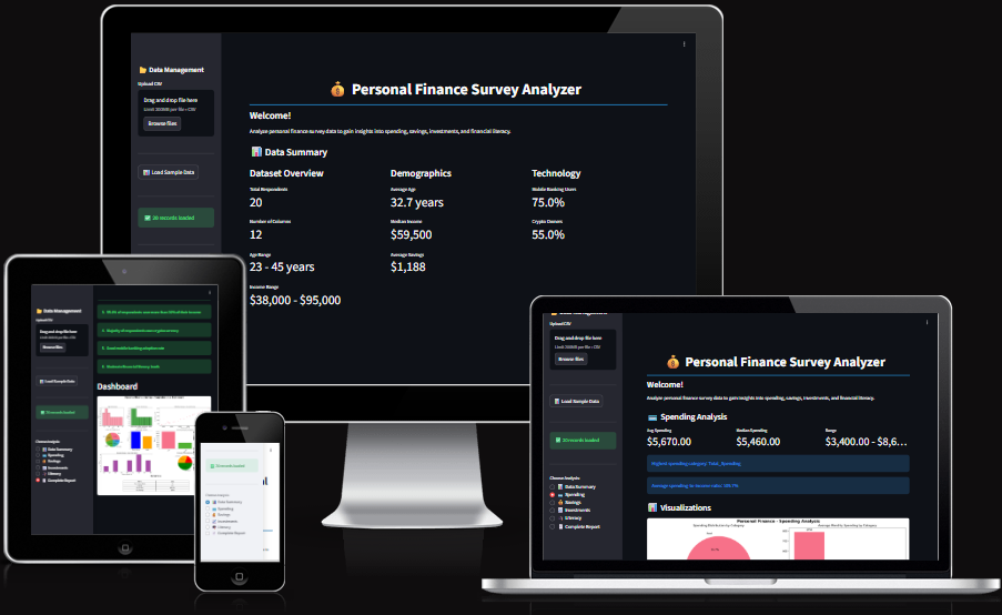 Finance Survey Analyzer